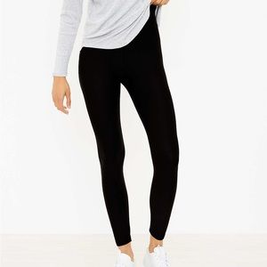 Lou & Grey Signaturesoft Leggings Black Size Medium NWOT